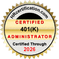 Certified 401(K) Administrator